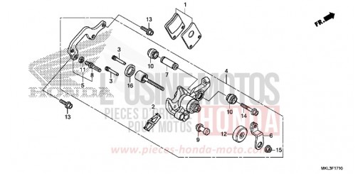 MACHOIRE DE FREIN DE PARKING NC750XDK de 2019